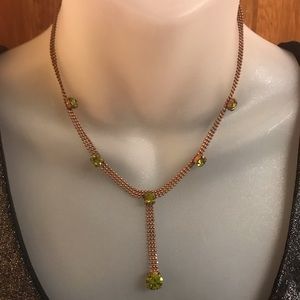 Bronze& green  necklace 🌸 you must Bundle